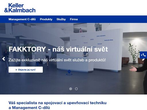 keller & kalmbach ist der spezialist für verbindungselemente und befestigungstechnik. wir sind experte, wenn es um intelligentes c-teile-management geht.