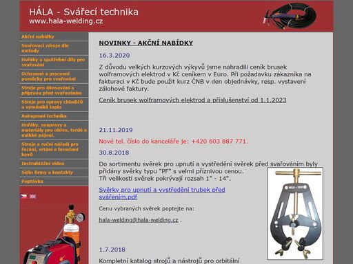 novinky - akční nabídky