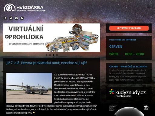 hvězdárna barona artura krause v pardubicích