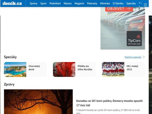 novinky a zprávy z regionů čech i ze světa. nejdůležitější informace a události z jednotlivých obcí, dění v politice, kultuře, sportu i v běžném životě.