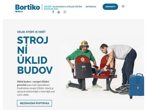 úklid budov a strojní čištění povrchů jsou naší specializací. používáme strojní čištění, které je výrazně efektivnější a šetrnější než ruční úklid.