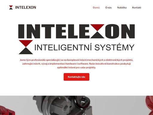 firma intelexon s.r.o. se zabývá automatizací výrobních procesů. navrhujeme stroje na míru našim zákazníkům. jednoúčelové stroje, integrace robotů, robotických buňek a manipulátorů.