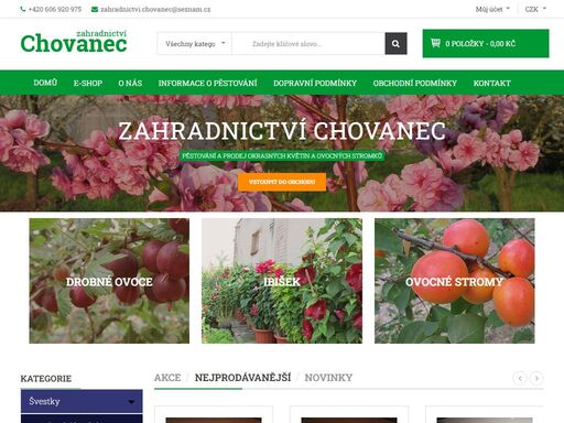 Zahradnictvi Chovanec