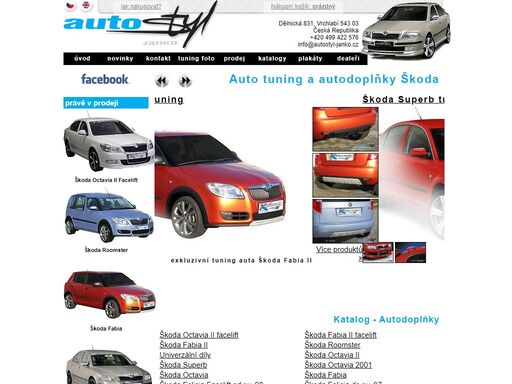 prodej a výroba autodoplňků pro vozy škoda a volswagen. nejširší nabídka auto tuning za výhodné ceny.