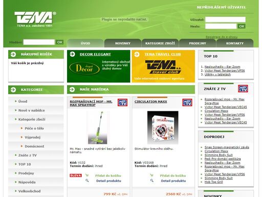 internetový obchod specializovaný na bydlení. vše od domácích spotřebičů (parní čističe, parní žehličky, osvěžovače vzduchu a další) až po originální bytové doplňky a dárky. (lampy, porcelán,zrcadla, skládací hole).