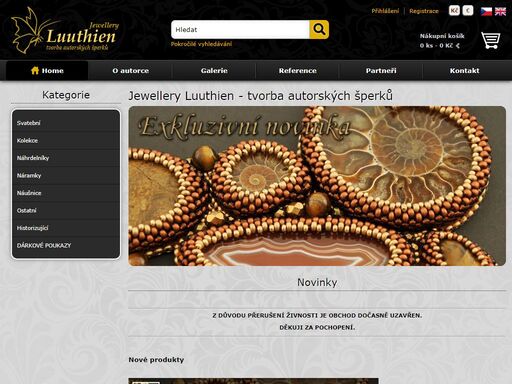 tvorba autorských šperků tvorba autorských šperků