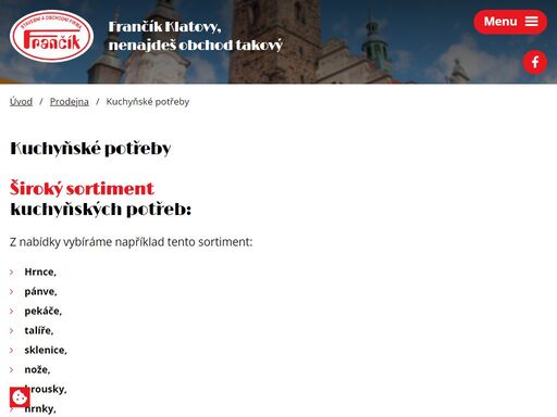 objevte široký sortiment tradičního zboží i moderních trendů v naší kamenné prodejně v klatovech – od domácích potřeb až po zahradní nářadí, dekorace a dárky.