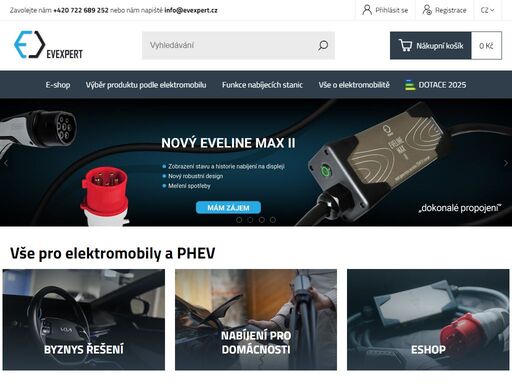 nabídka kvalitních přenosných nabíječek, nabíjecích stanic a nabíjecích kabelů pro elektromobily a phev. vedle komplexního příslušenství pro elektromobily a phev, nabízíme také elektroměry, proudové chrániče, stop-start tlačítka a další. 
