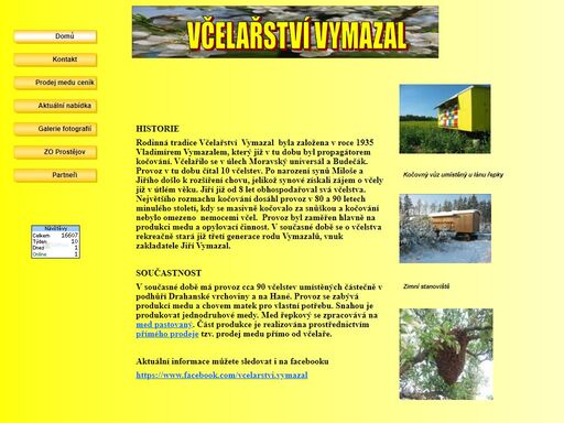 prodej medu, včelařství