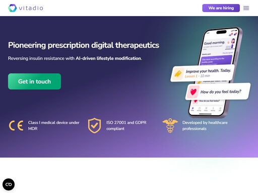 the first digital therapy for type 2 diabetes covered by all statutory health insurers in germany.