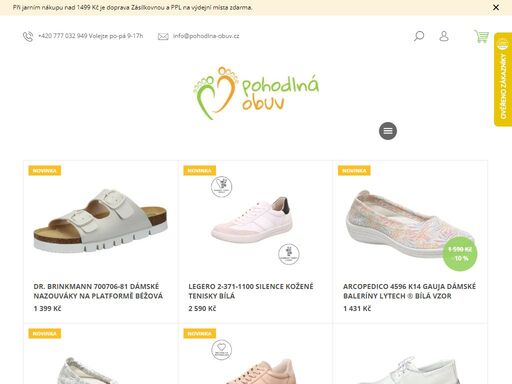 pohodlné a kvalitní boty pro zdraví, komfort a styl.??
