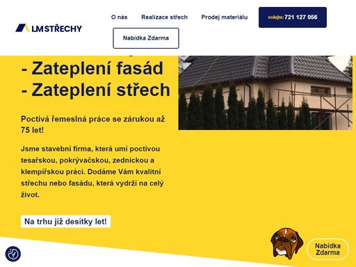 jsme rodinná stavební firma z frýdku místku, která umí poctivou tesařskou práci. dodáme vám kvalitní střechu která vydrží na celý život.