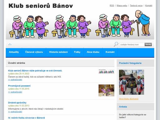 oficiální web obce bánov