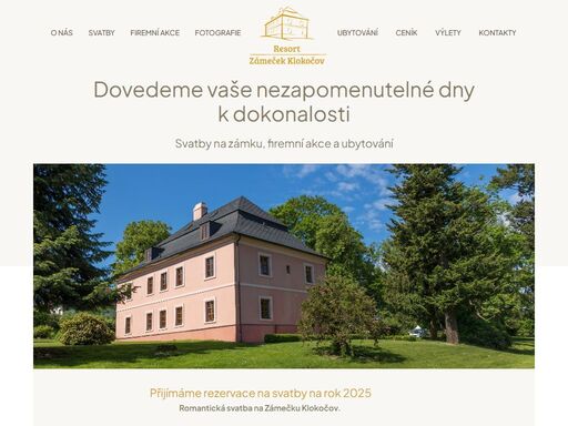zámeček klokočov je romantické místo pro svatby a svatební hostiny s ubytováním v krásném zámeckém prostředí. zabezpečíme i firemní akce a večírky.
