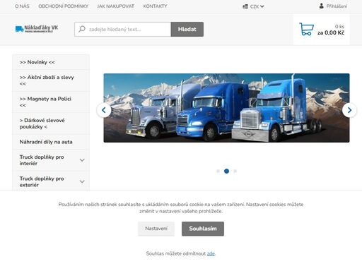 autodíly,náhradní,nákladní,truck,renault,volvo,man,daf,iveco,scania,mercedes,truckshop,stolek,záclonky,kamion,vysílačky,světla,potahy,sedačka,liaz,koberce,ofuky,poklice,fanfary,tir,gps,baterie,popruh,žárovky,osvětlení,nádrž,zástěrky,motor,měch,oleje