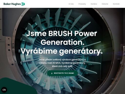 jsme brush. vyrábíme generátory. roztočte to s námi.