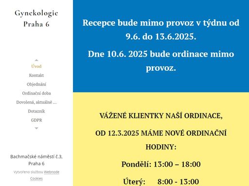 gynekologie praha 6, mudr. elka heidlerová