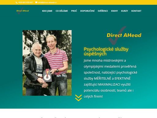 psychologické služby měřitelně a efektivně zajišťující maximalizaci využití potenciálu osobností, teamů a celých společností. 30+ zlatých oh, ms, mčr.