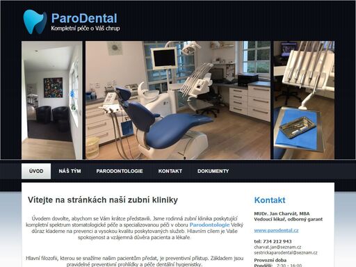 zubní ordinace broumovská 989, liberec 6 kde mudr. jan charvát pečuje o váš chrup
