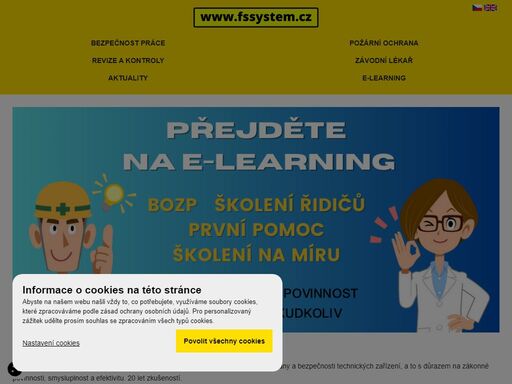 komplexní správa systémů bezpečnosti práce, bozp a ochrany zdraví při práci, požární ochrany a bezpečnosti technických zařízení, a to s důrazem na zákonné povinnosti, smysluplnost a efektivitu. 