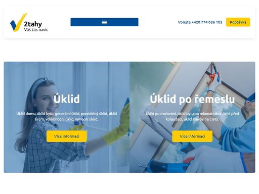 hledáte spolehlivý úklid domácnosti nebo firmy? nabízíme generální i pravidelné úklidy, mytí oken a hloubkové čištění. působíme v rožnově, valašském meziříčí, frenštátu a okolí. objednejte si úklid ještě dnes!