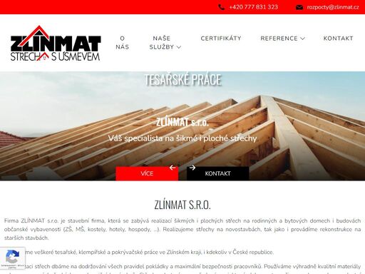 nabízíme profesionální realizace a rekonstrukce střech. důvěřujte našim odborníkům pro kvalitní a spolehlivé služby tesaře, klempíře a pokrývače na míru vašim potřebám.