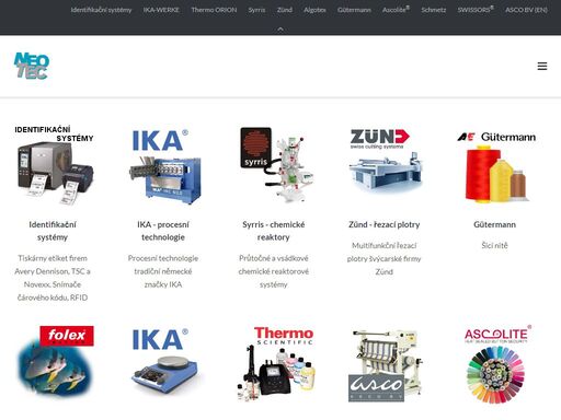 společnost neotec, spol. s r.o. je koncipována jako zastupitelská a servisní organizace pro zastupování zahraničních firem.