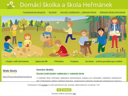domácí školka, individuální školka 
