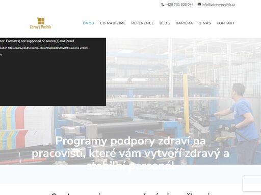 programy k podpoře zdraví, které vám poskytují zdravý a stabilní personál. zajišťujeme terapeutické, edukační a měřicí služby ve firmách.