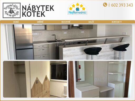 jsem truhlář vyrábějící nábytek pro klienty z prahy a středočeského kraje. více než 26 let se specializuju na zakázkovou výrobu interiérů. mým hlavním produktem je výroba šatních skříní, kuchyní, knihoven, komod, botníků, tv sestav a jiného nábytku ať už jde o klasický nebo vestavěný. nabízím široký výběr kování a laminátových desek od všech předních výrobců na českém trhu. nezávazná konzultace a zaměření jsou po telefonické domluvě zdarma!
