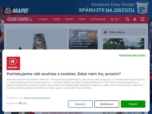 kompletní postup jak postavit dům, zařídit interiér či udržovat zahradu. tisíce fotografií, článků, tipů, rad a návodů. projekty domů, vybrané firmy.