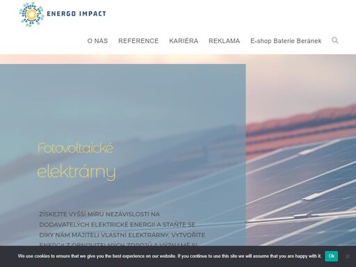 fotovoltaické elektrárny získejte vyšší míru nezávislosti na dodavatelých elektrické energii a staňte se díky nám majiteli vlastní elektrárny.