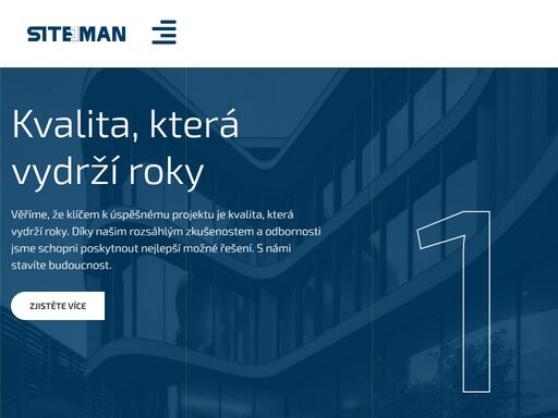 věříme, že klíčem k úspěšnému projektu je kvalita, která vydrží roky. díky našim rozsáhlým zkušenostem a odbornosti jsme schopni poskytnout nejlepší možné…