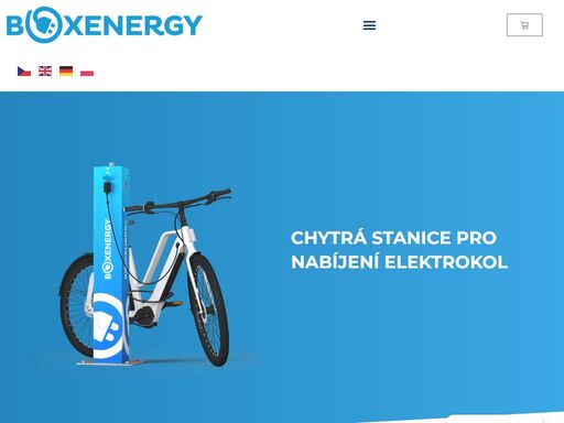 nabízíme cyklistickou infrastrukturu. mezi naše produkty patří nabíjecí stanice pro elektrokola, servisní stojany nebo další produkty pro městské mobiliáře.