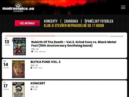 modrá vopice praha