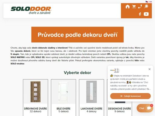 sestav si dveře - solodoor