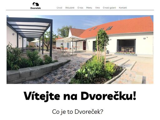 dvoreček dýšina | rodinná kavárna-bistro-bar s kulturní přesahem na památkově chráněné dýšinské návsi.