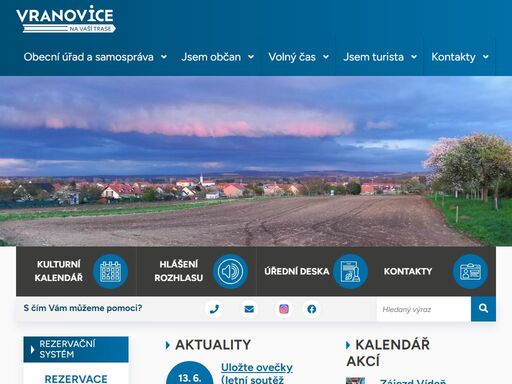 obec vranovice