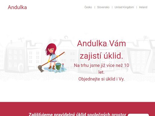 úklidové služby společnosti andulka vám zajistí pravidelný úklid společných prostor bytových domů a kanceláří. rádi vám připravíme nabídku na míru. 