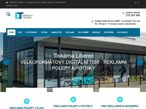 tiskárna liberec - velkoplošný digitální tisk levně a rychle
