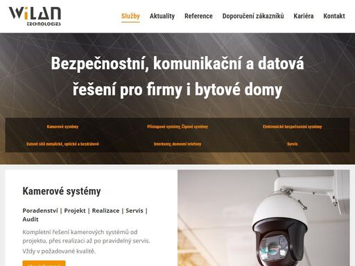 wilan - bezpečnostní, komunikační a datová řešení pro firmy i bytové domy