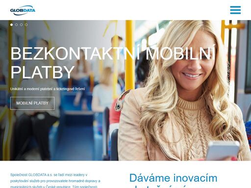 společnost globdata a.s. se řadí mezi leadery v poskytování služeb pro provozovatele hromadné dopravy a municipálních služeb v české republice. 