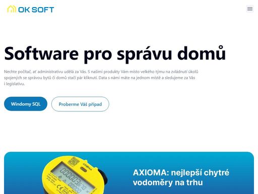 nechte počítač, ať administrativu udělá za vás. s našimi produkty vám místo velkého týmu na zvládnutí úkolů spojených se správou bytů či domů stačí pár kliknutí. data s námi máte na jednom místě a sledujeme za vás i legislativu.