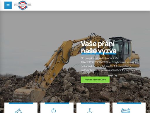 náplní naší práce jsou autodoprava, přeprava materiálů a odpadů, stavební či zemní práce, demolice a následná rekultivace, včetně recyklace stavebních odpadů. %