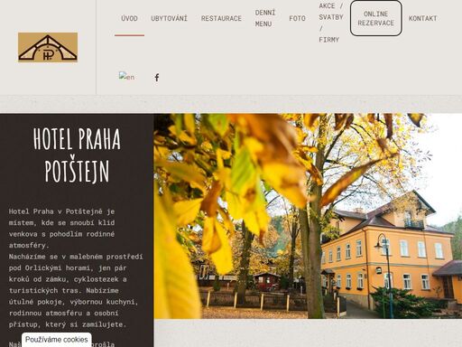 hotel praha potštejn nabízíme ubytování v jednolůžkových, dvoulůžkových i třílůžkových pokojích s možností přistýlky.