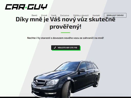 nechte i vy starosti s dovozem nového vozu ze zahraničí na mně! provedu vás celým procesem, pomohu vybrat to pravé vozidlo. dovoz aut na klíč