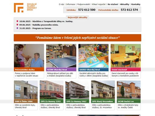 příspěvková organizace sociální služby uherský brod poskytuje péči především seniorům nebo plně invalidním důchodcům, a to buď v zařízeních a nebo v domácím prostředí. 