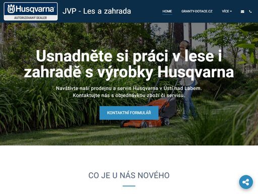 otevřeli jsme pro vás novou prodejnu a servis husqvarna v ústí nad labem. kontaktujte nás s objednávkou zboží či servisu.