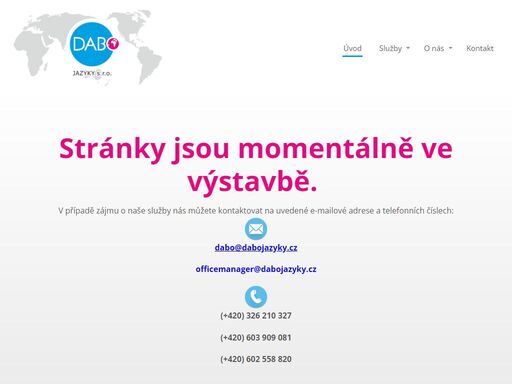 jsme jazyková agentura a na trhu působíme od roku 2001. vyučujeme všechny jazykové pokročilosti – dle err a1-c2. zaměřujeme se na vedoucí pracovníky, personalisty, management, obchodní i technické profese. používáme efektivní a moderní výukové metody. překládáme a tlumočíme.  
