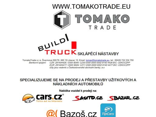 vítejte na www.tomakotrade.eu